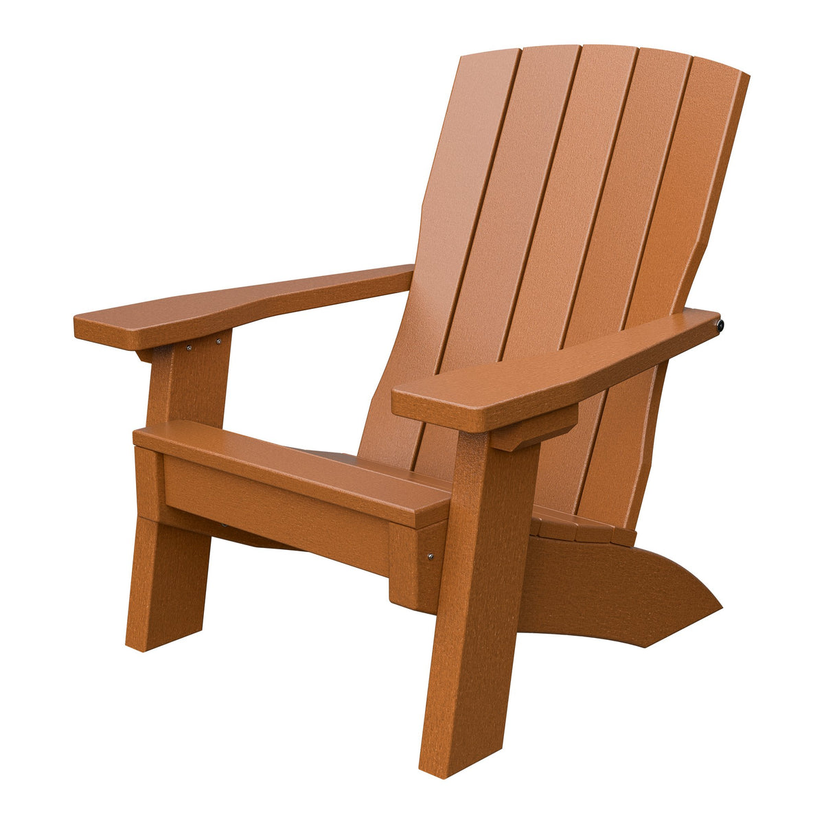 Amish Li'l Poly Coastal Chair for Kids in Cedar