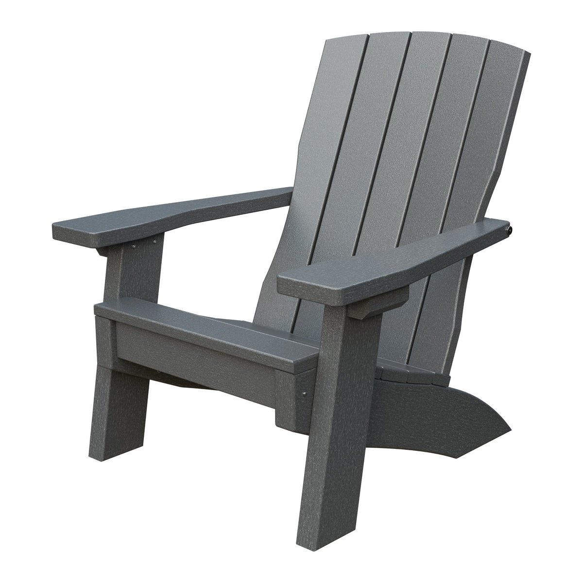 Amish Li'l Poly Coastal Chair for Kids in Gray
