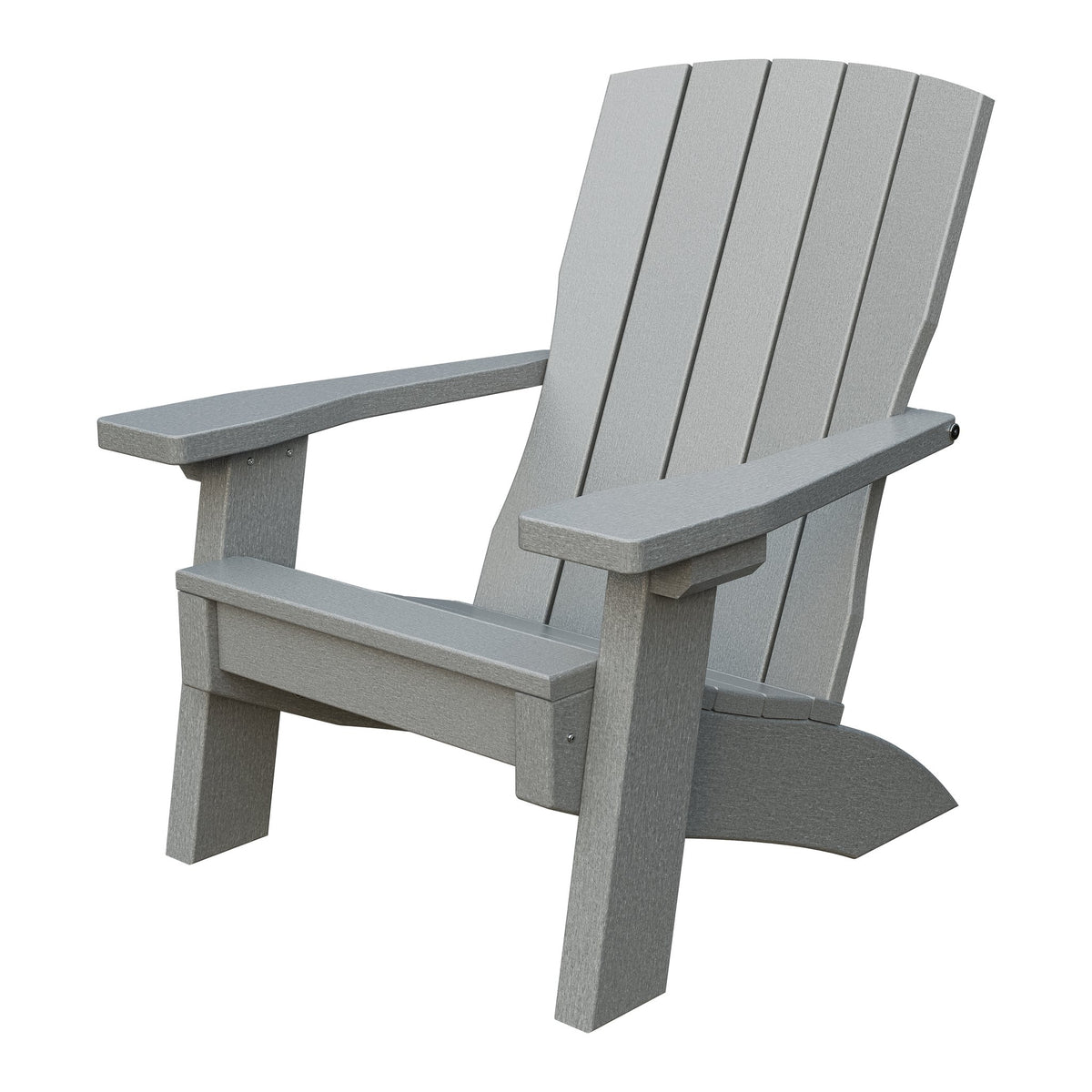 Amish Li'l Poly Coastal Chair for Kids in Light Gray