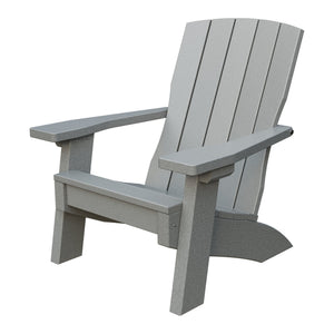 Amish Li'l Poly Coastal Chair for Kids in Light Gray