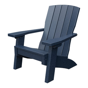 Amish Li'l Poly Coastal Chair for Kids in Patriot Blue