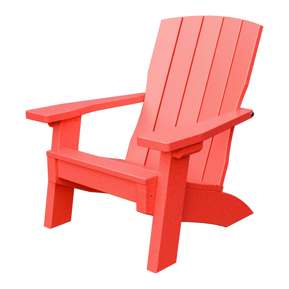 Amish Li'l Poly Coastal Chair for Kids in Red