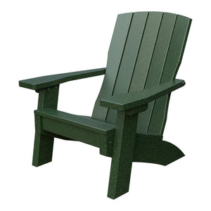 Amish Li'l Poly Coastal Chair for Kids in Turf Green