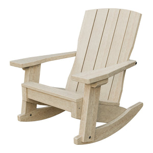 Amish Li'l Poly Coastal Rocker for Kids in Birchwood