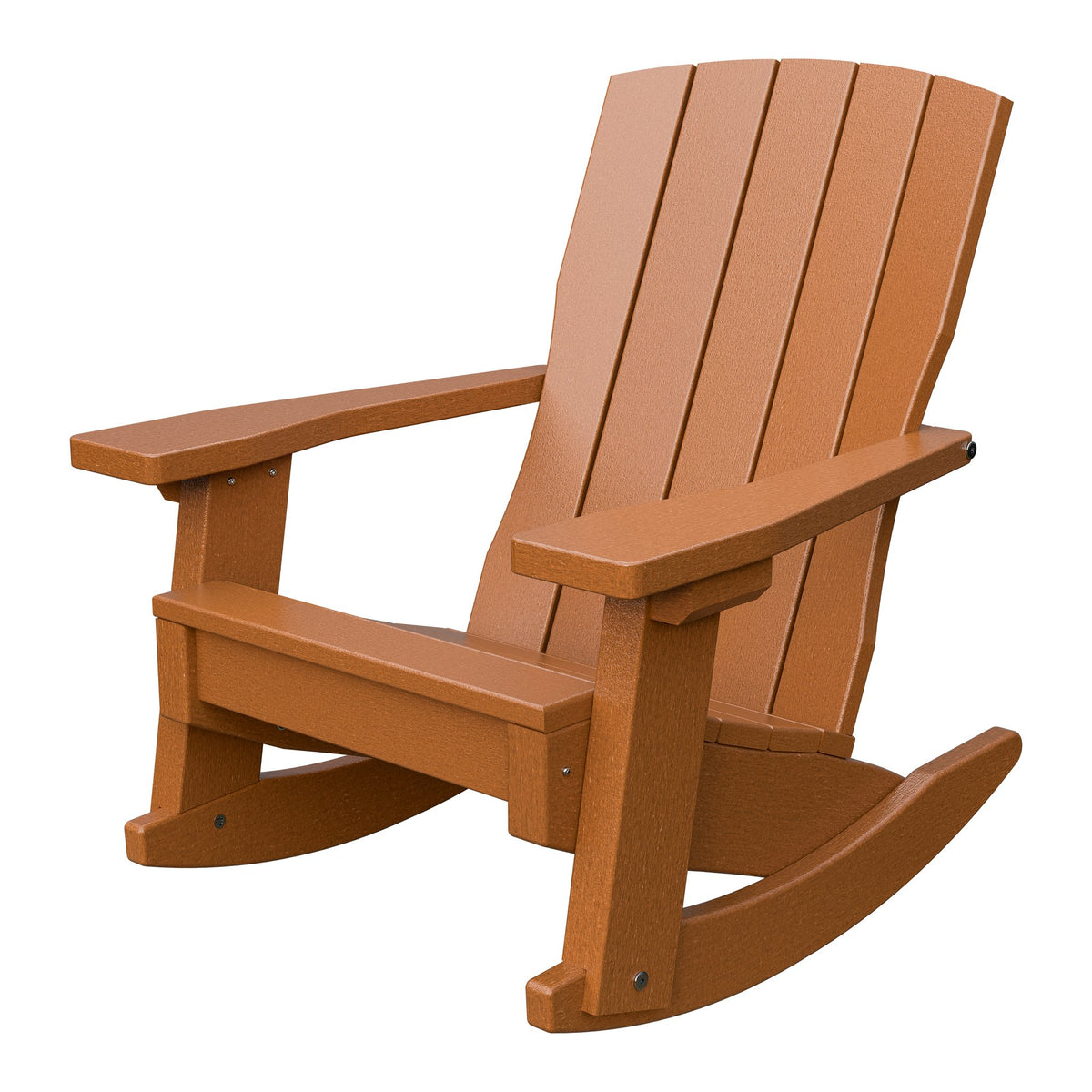 Amish Li'l Poly Coastal Rocker for Kids in Cedar