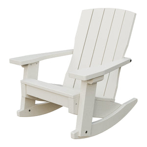 Amish Li'l Poly Coastal Rocker for Kids in Ivory