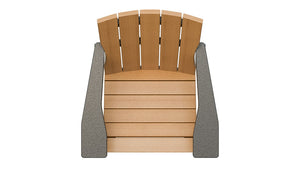 Amish Li'l Poly Coastal Chair for Kids