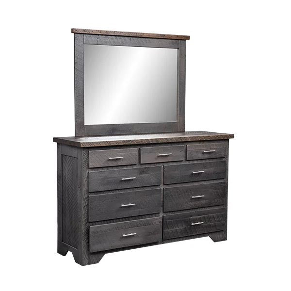 Amish Mayfair Rustic Barnwood Dresser