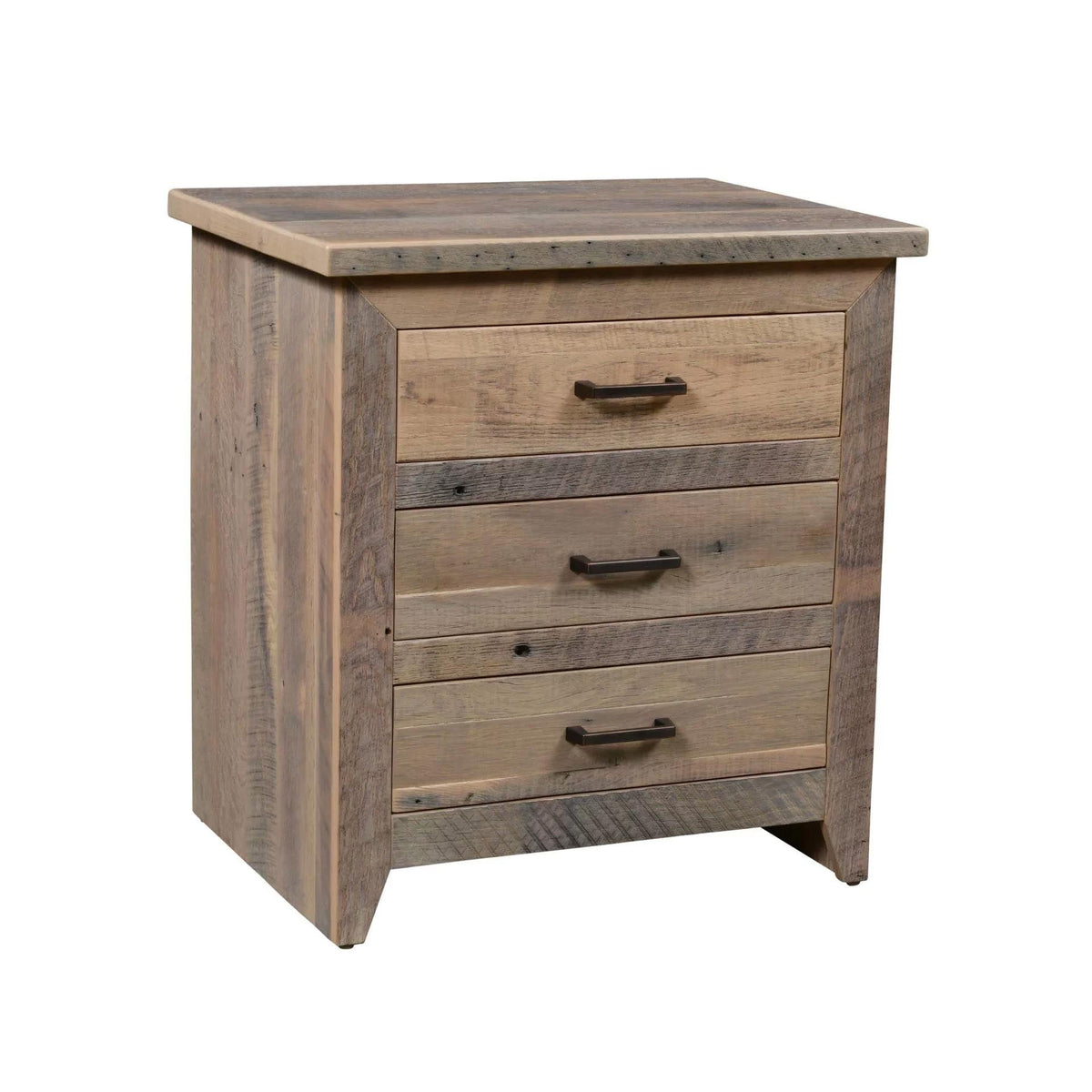 Amish Odessa Rustic Barnwood Nightstand
