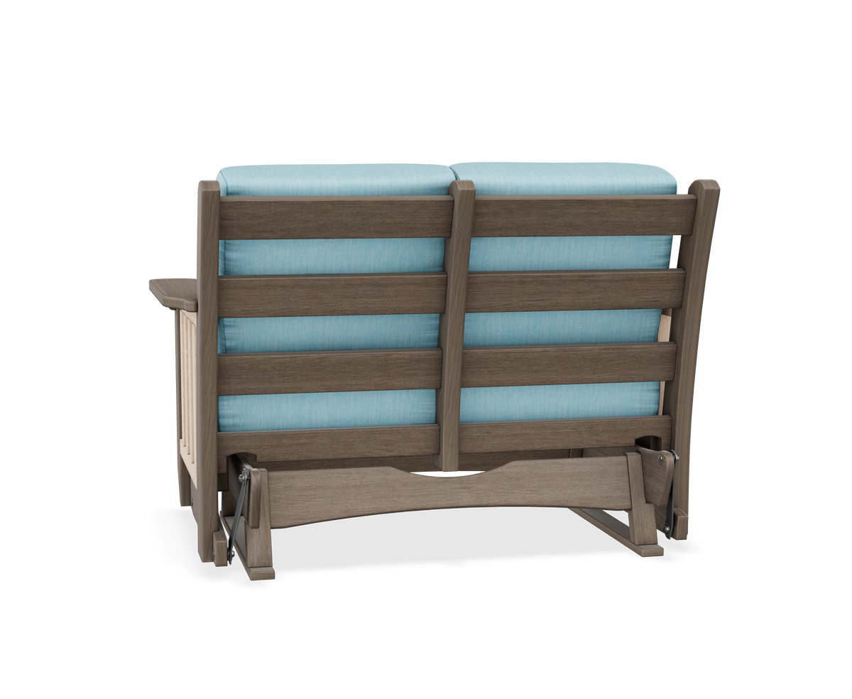Amish Mission Patio Cushion Double Glider Chair