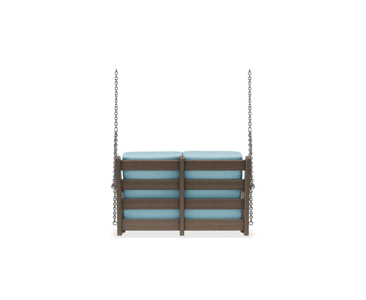 Amish Mission Patio Cushion Porch Swing for 2