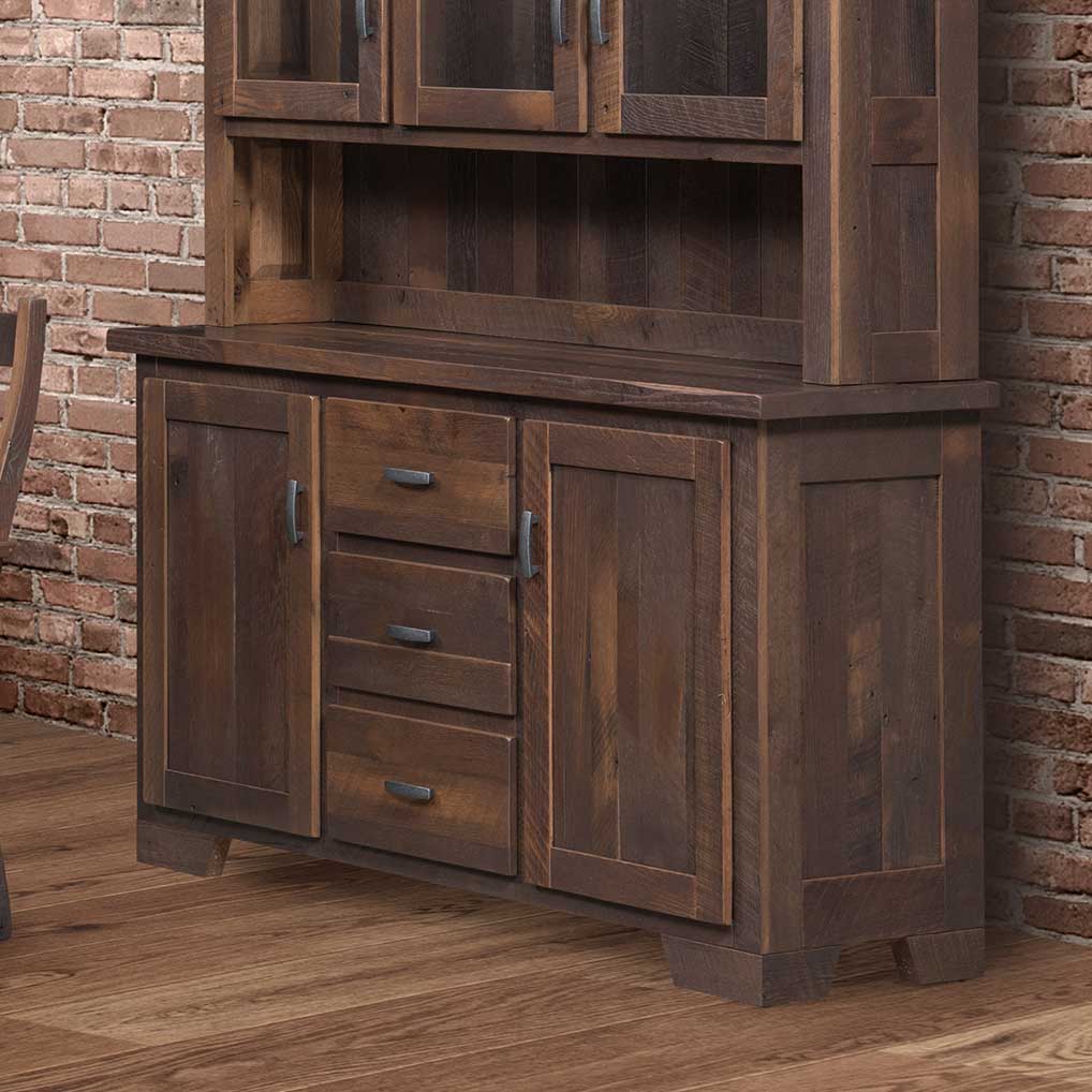 Amish Headington Rustic Barnwood Server