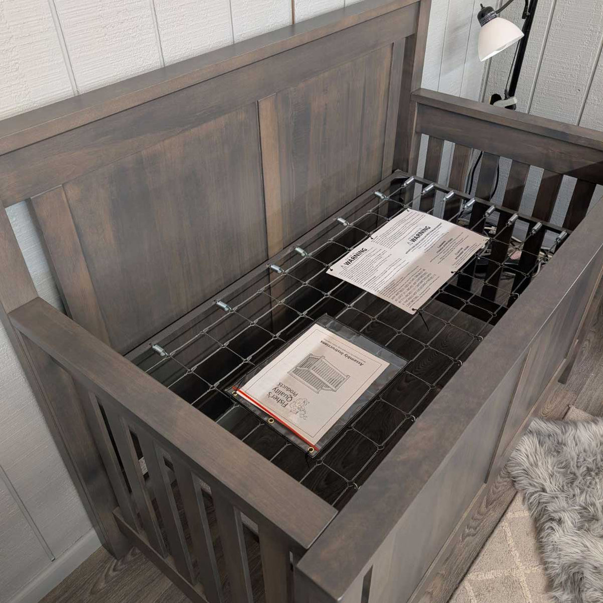 Mission Amish 4 in 1 Convertible Baby Crib