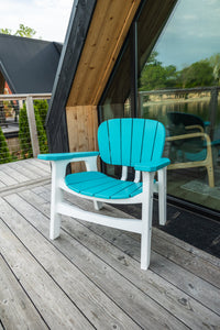 Amish Sierra Nova Poly Patio Chair lifestyle photo