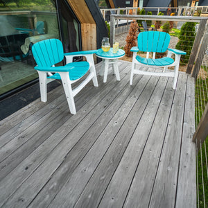 Amish Sierra Nova Poly Patio Chair lifestyle photo