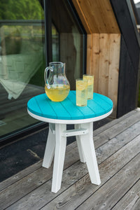 Amish Sierra Nova Patio End Table lifestyle photo