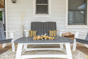 Amish Coastal 3-Piece Patio Set: 2 Chairs & Coffee Table lifestyle photo