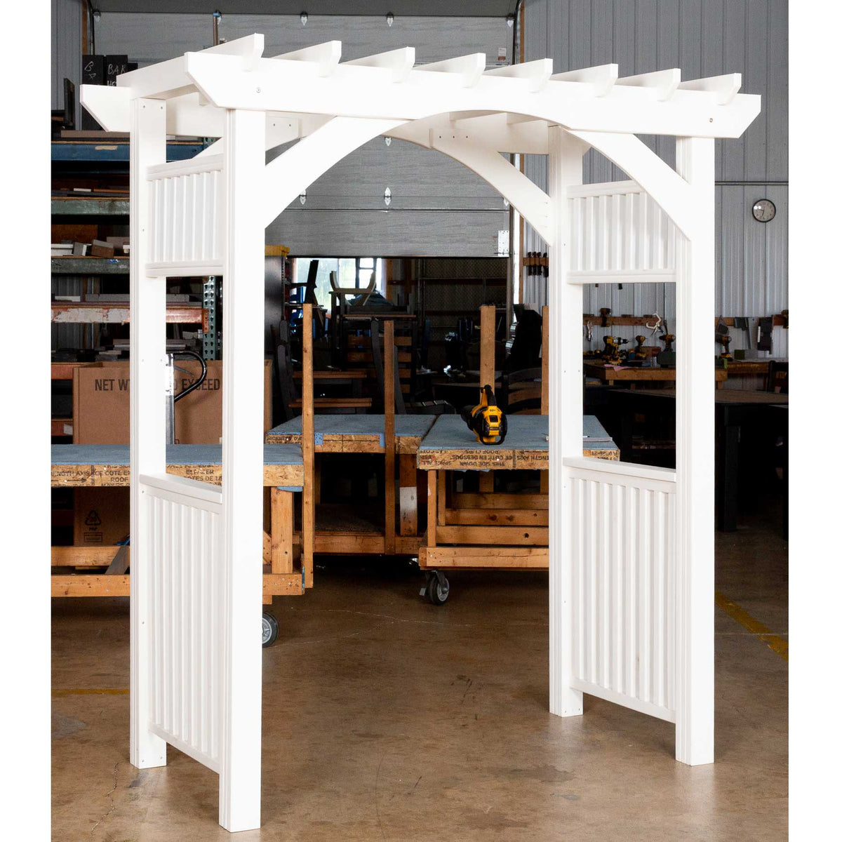 Amish Patio Garden Poly Arbor