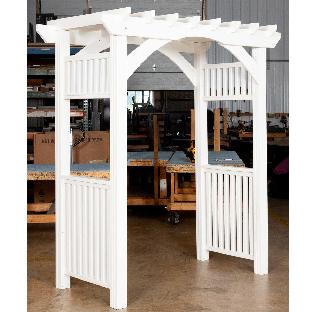 Amish Patio Garden Poly Arbor