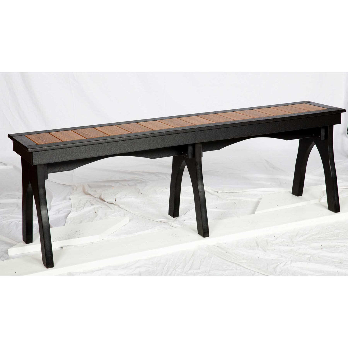 Amish Nashau Poly Patio 74" Counter Height Bench