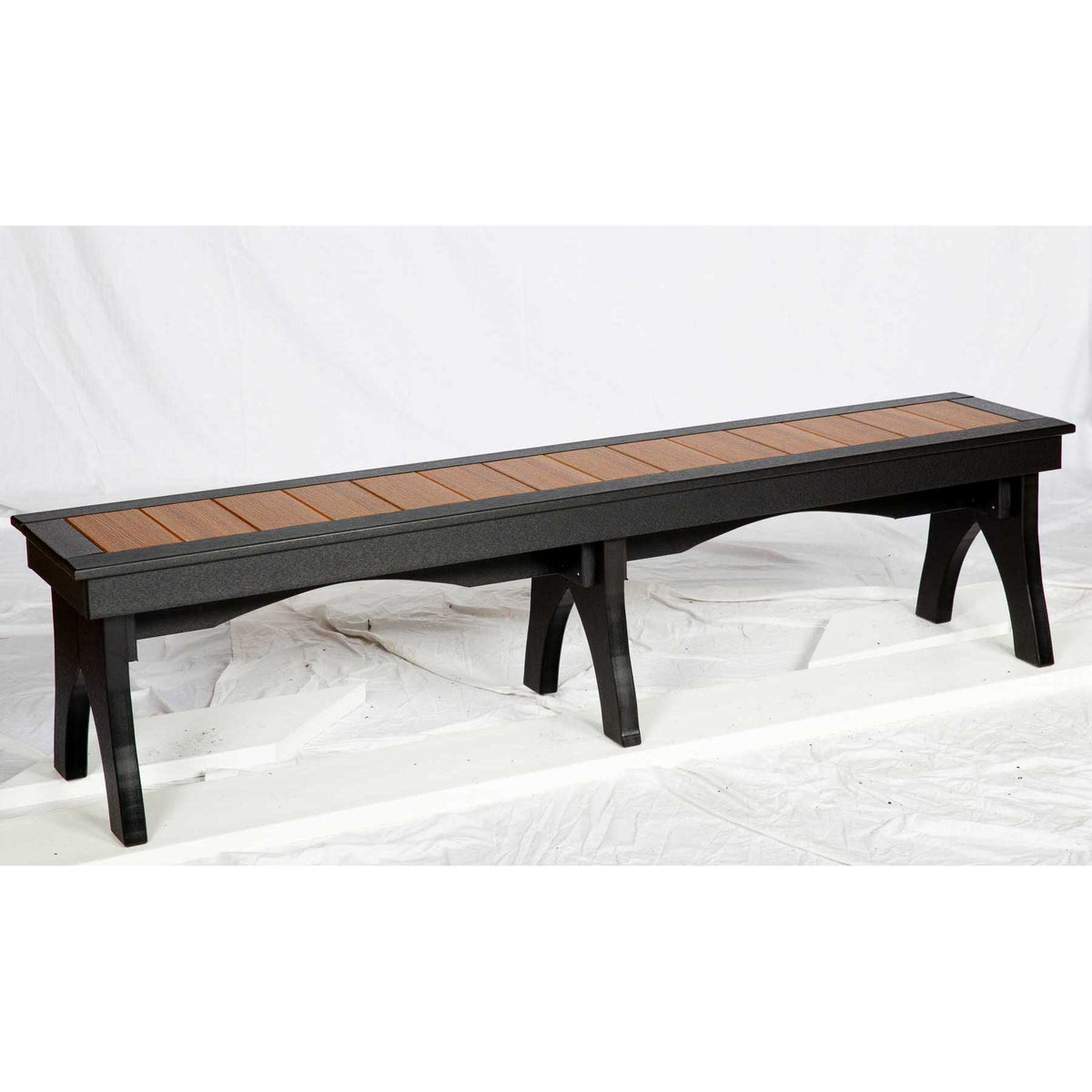 Amish Nashau Poly Patio 74" Deluxe Bench