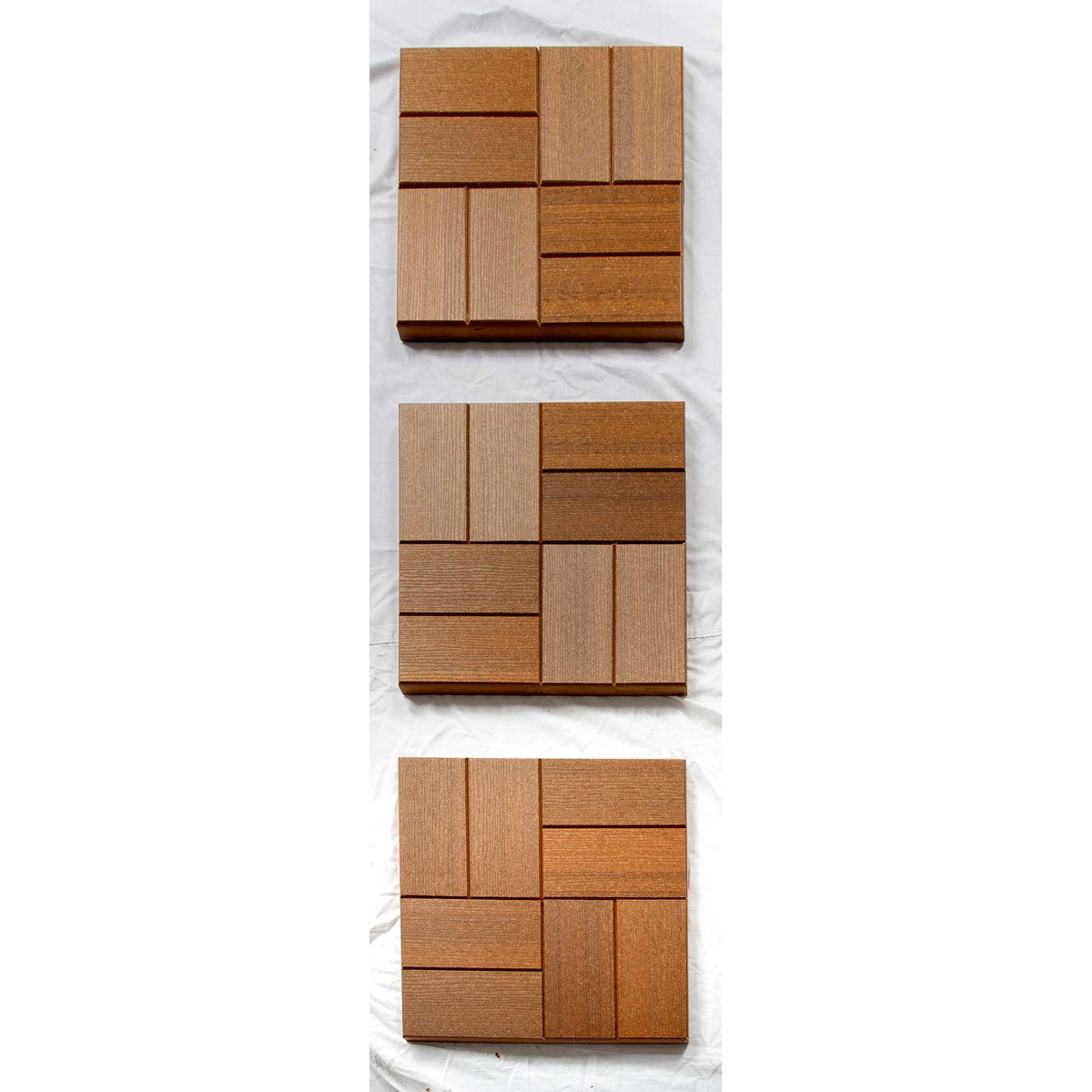 Amish Poly Patio 14.5" Square Poly Pavers (3 pk.)