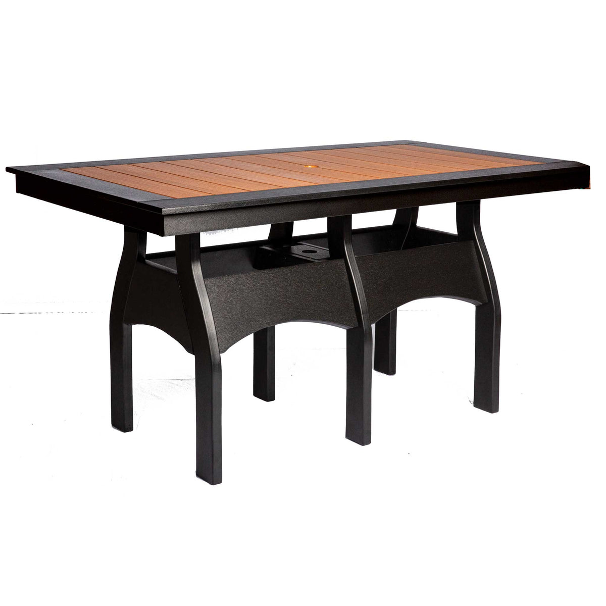 Amish Nashau Poly Patio 42" x 72" Counter Height Table