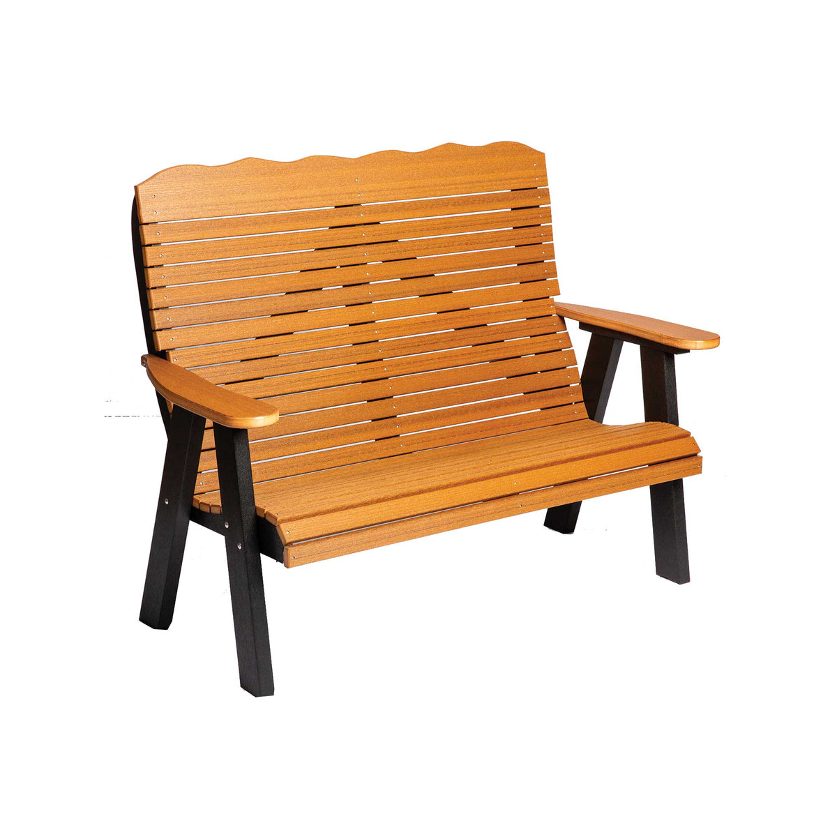 Amish Bar Harbor Poly Patio 4’ Park Bench