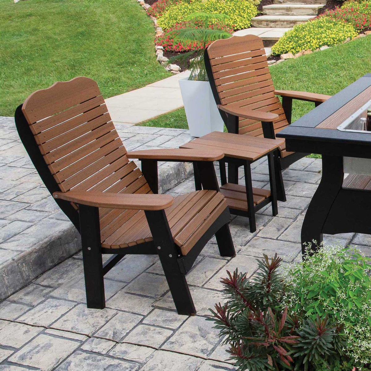 Amish Bar Harbor Poly Patio Dining Chair