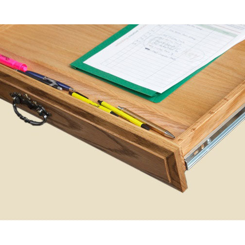 Amish Heritage 40" Wood Roll Top Computer Desk