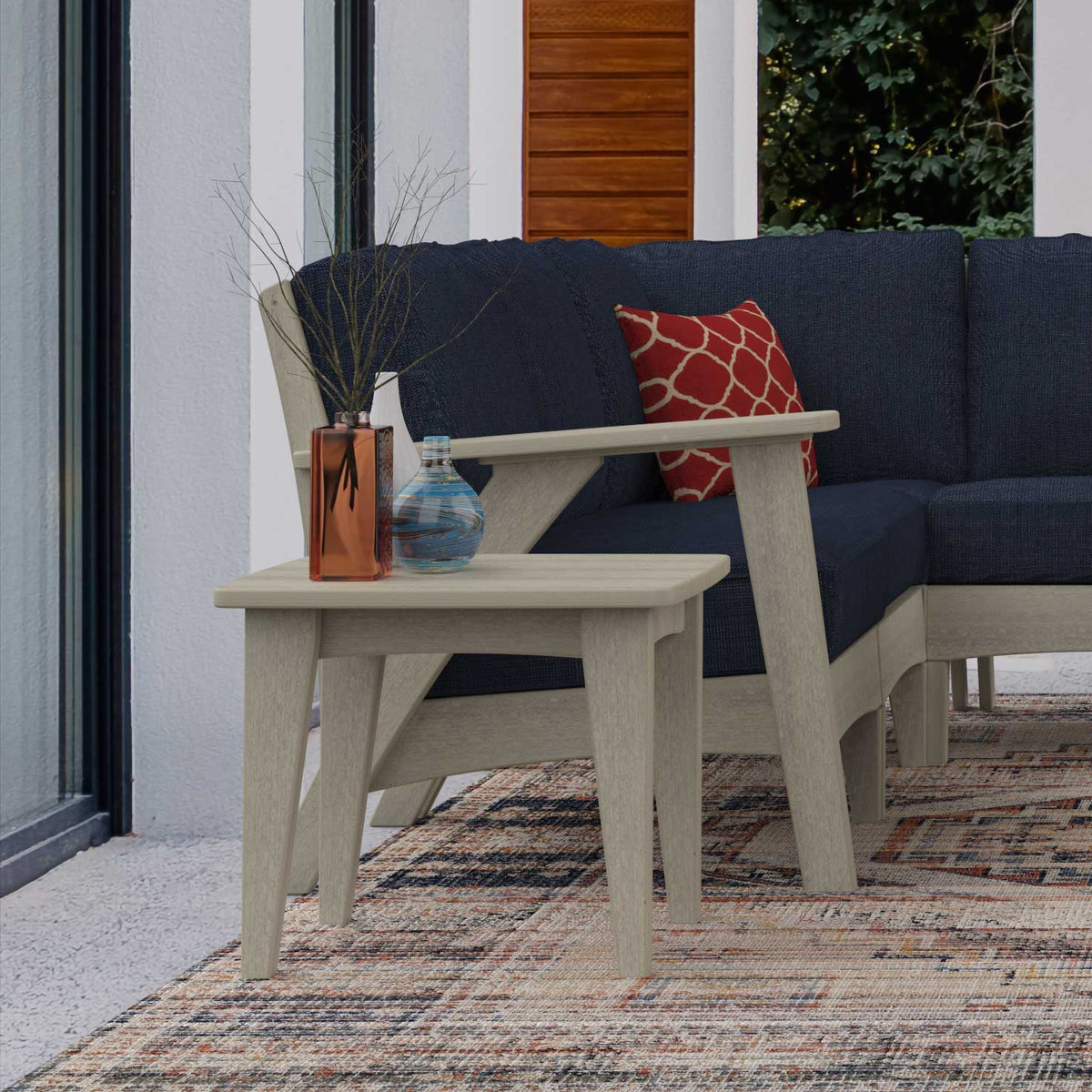 Amish Fernandina Poly Outdoor End Table