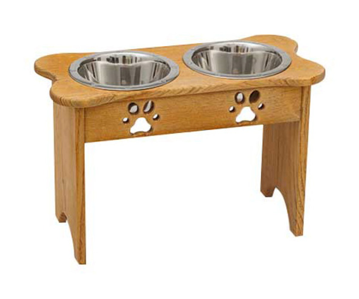 Amish Pet Tall Double Feeder