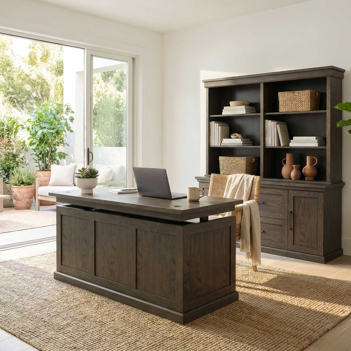 Amish Oia Lift Desk