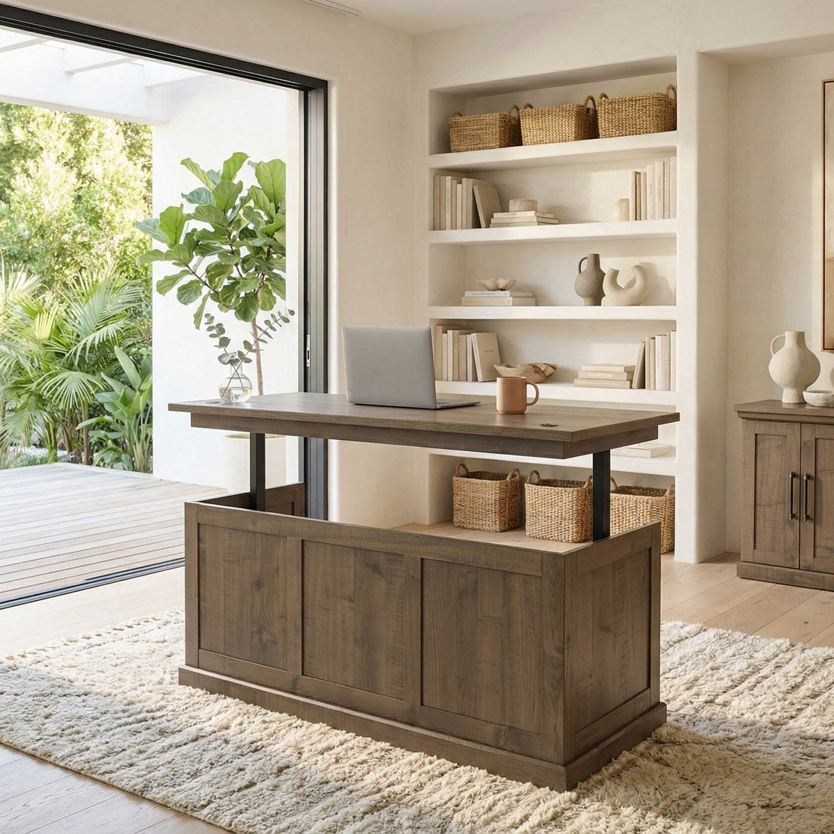 Amish Oia Lift Desk