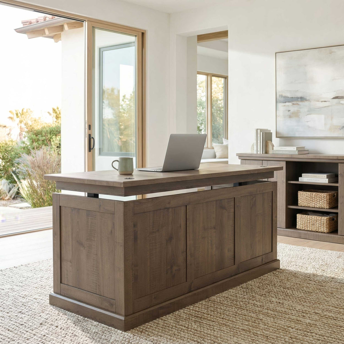Amish Oia Lift Desk