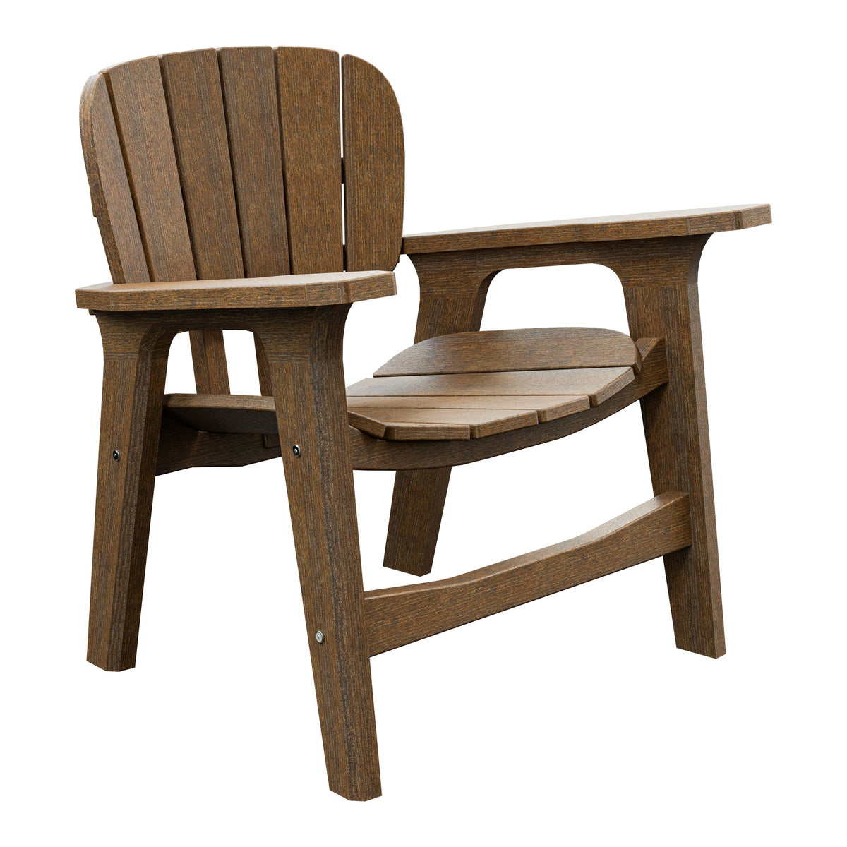 Amish Sierra Nova Poly Patio Chair in Antique Mahogany