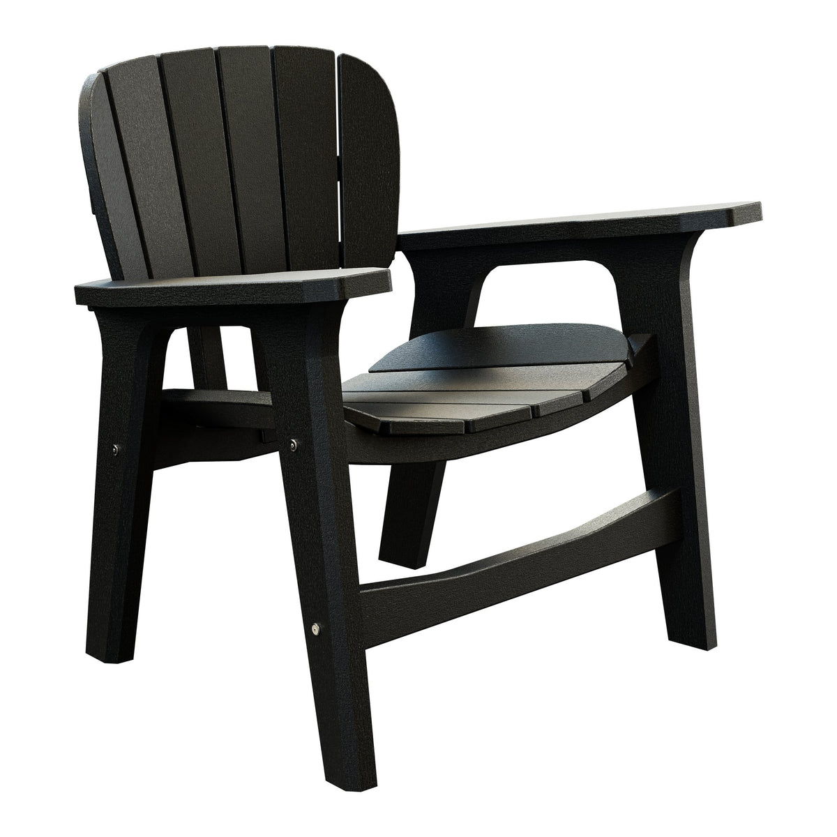 Amish Sierra Nova Poly Patio Chair in Black