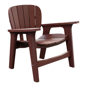 Amish Sierra Nova Poly Patio Chair in Cherrywood