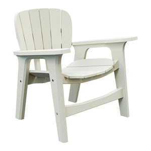 Amish Sierra Nova Poly Patio Chair in Ivory