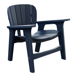 Amish Sierra Nova Poly Patio Chair in Patriot Blue