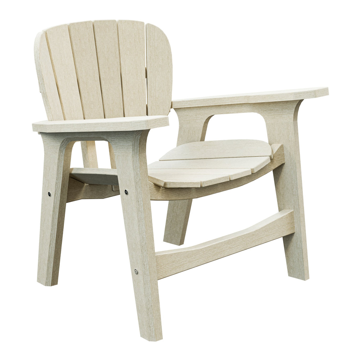 Amish Sierra Nova Poly Patio Chair in Seashell