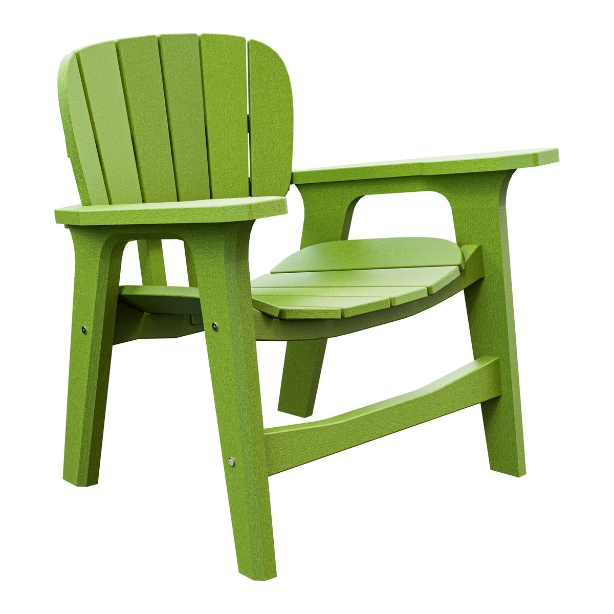 Amish Sierra Nova Poly Patio Chair in Tropical Lime Green