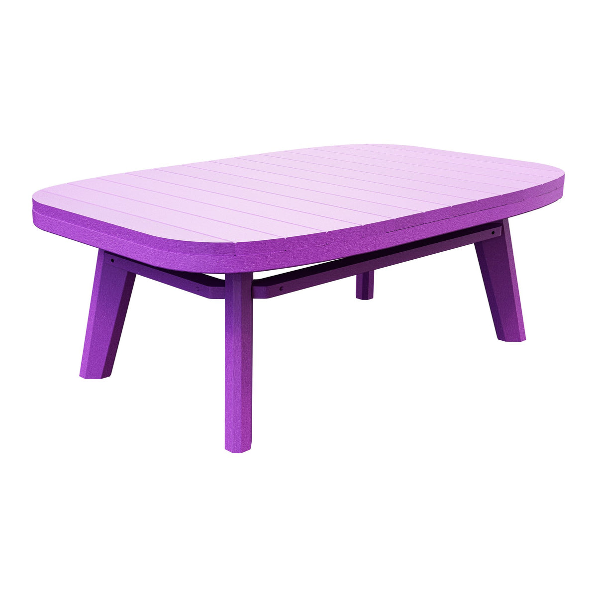 Amish Sierra Nova Patio Coffee Table in Bright Purple