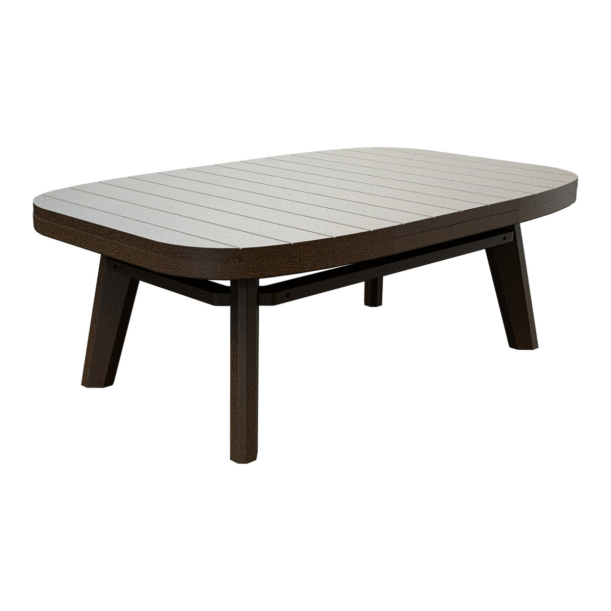 Amish Sierra Nova Patio Coffee Table in Milwaukee Brown