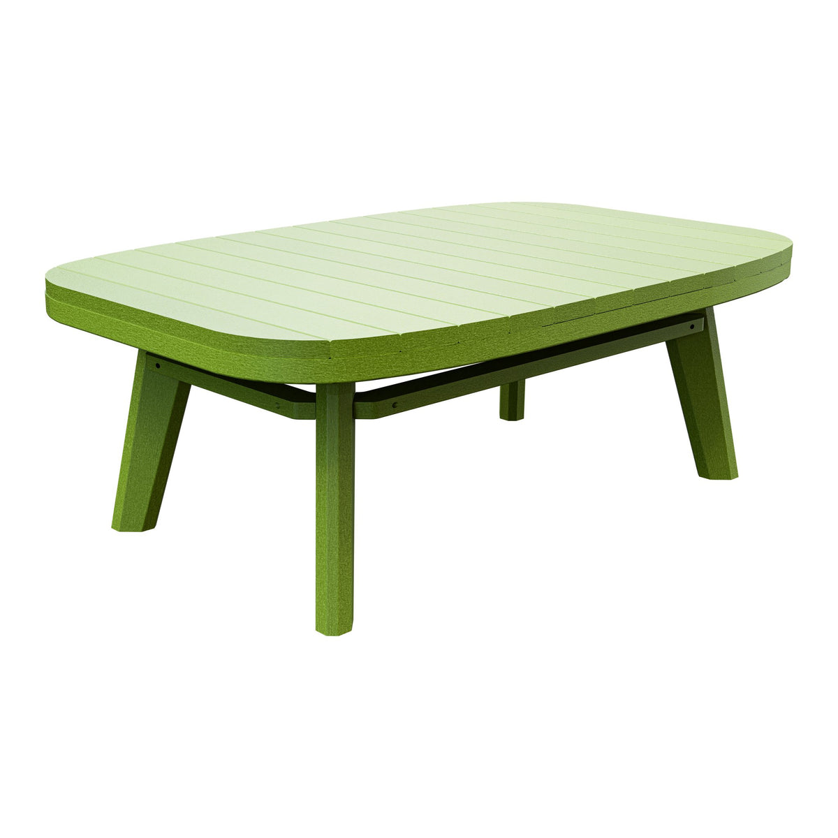 Amish Sierra Nova Patio Coffee Table in Tropical Lime Green
