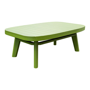 Amish Sierra Nova Patio Coffee Table in Tropical Lime Green