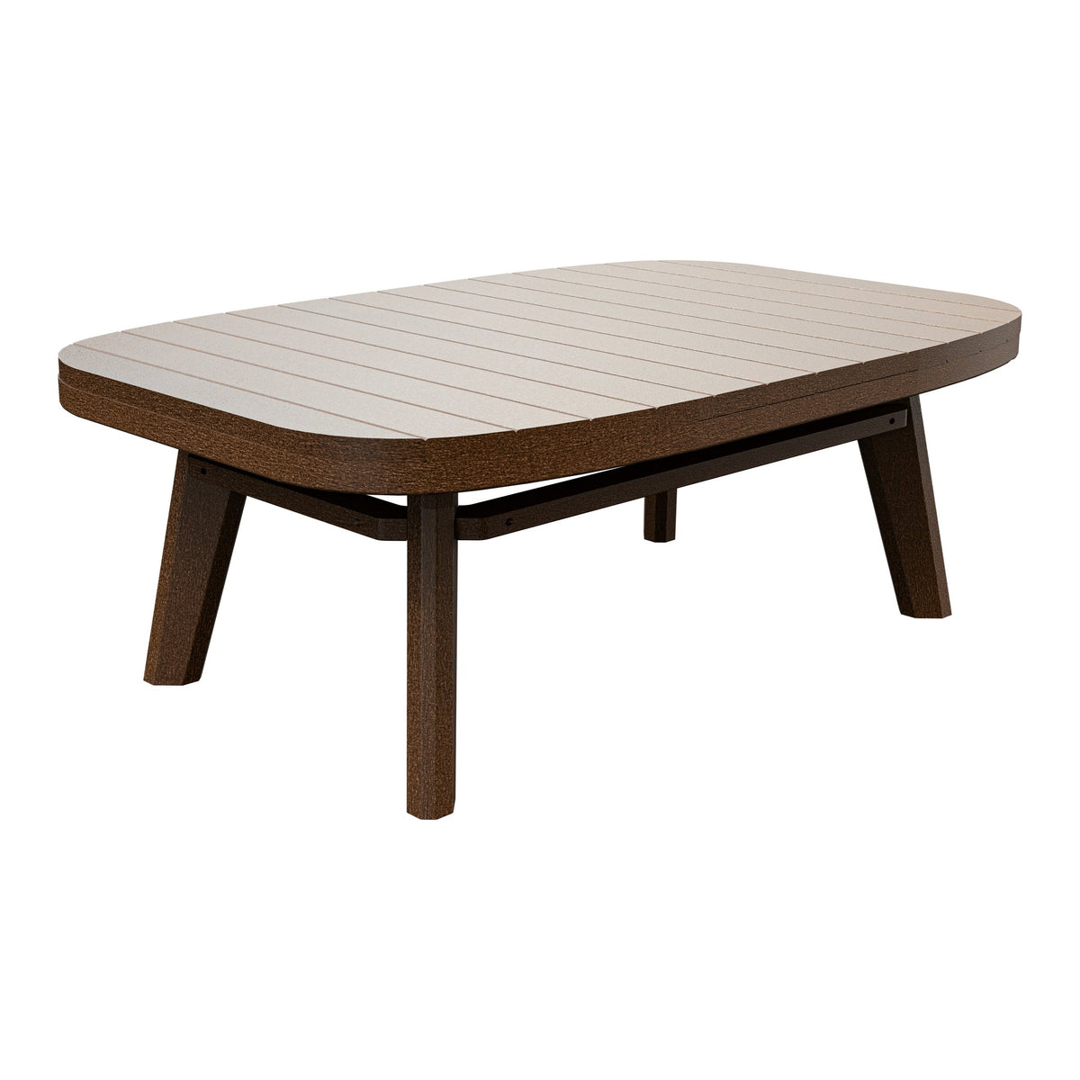 Amish Sierra Nova Patio Coffee Table in Tudor Brown