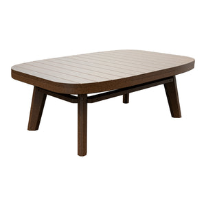 Amish Sierra Nova Patio Coffee Table in Tudor Brown