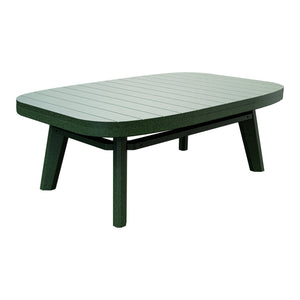 Amish Sierra Nova Patio Coffee Table in Turf Green