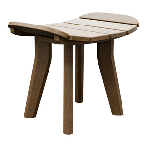 Amish Sierra Nova Patio Ottoman in Antique Mahogany